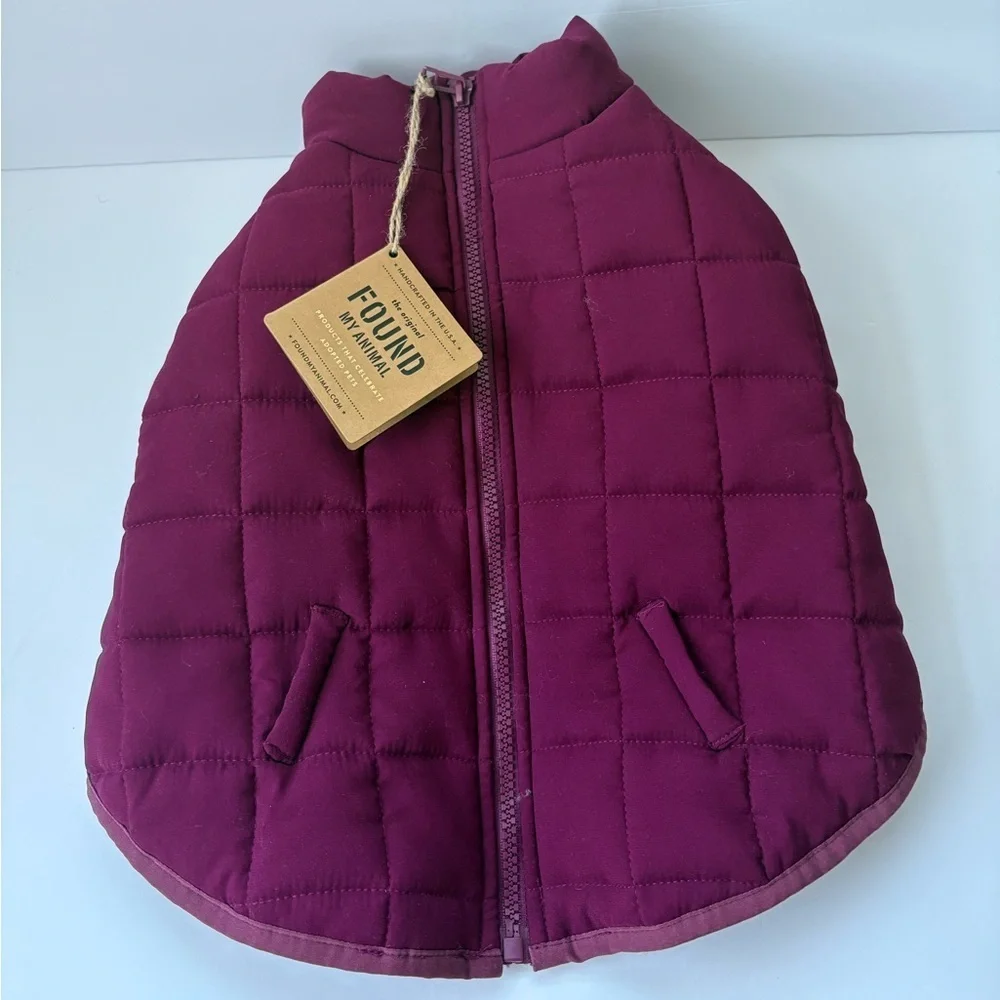 NWT Free People x Found My Animal Pippa Puffer Pet Jacket Size Medium - Picture 3 of 11